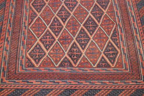 4 Fuß 9 Zoll x 6 Fuß 0 Zoll Fuß afghanischer Stamm handgeknüpfter Wollteppich pflanzlich gefärbt - Bild 3 von 6