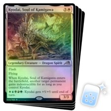 FOIL KYODAI, SOUL OF KAMIGAWA X4 Kamigawa: Neon Dynasty NEO Magic MTG MINT CARD