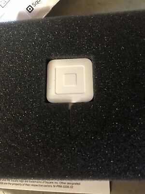 Square Credit Card Reader for Apple and Android Brand New White