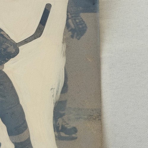 Detroit Red Wings Hockey Player Photo Photograph Vintage Unidentified - Picture 6 of 7