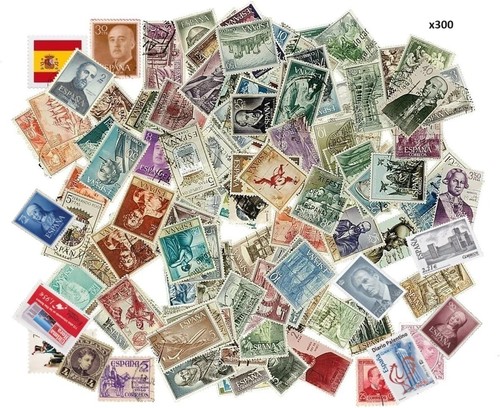 Spanish Stamps Spain Euro Espana Rare Unique Lucky Dip Un-Sorted x100 - x400 - Picture 4 of 9