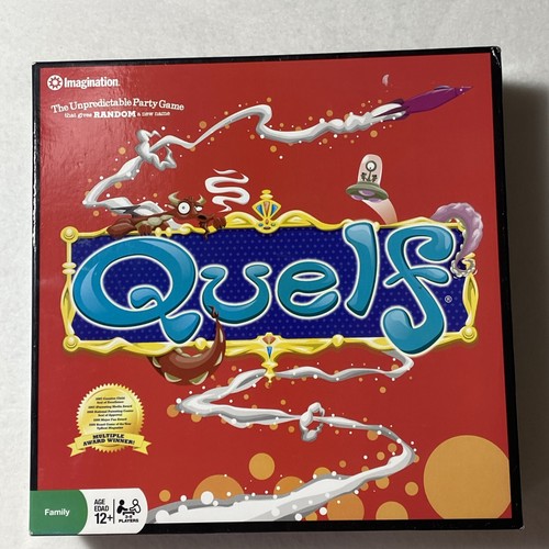 Quelf Board Game The Unpredictable Party Game Family Edition 12+ Award COMPLETE - Picture 19 of 21