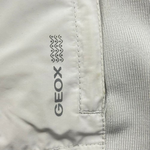 Geox Respira Jacket Women 10 Beige Breathable Windproof Water Resistant Capsule - Picture 6 of 20