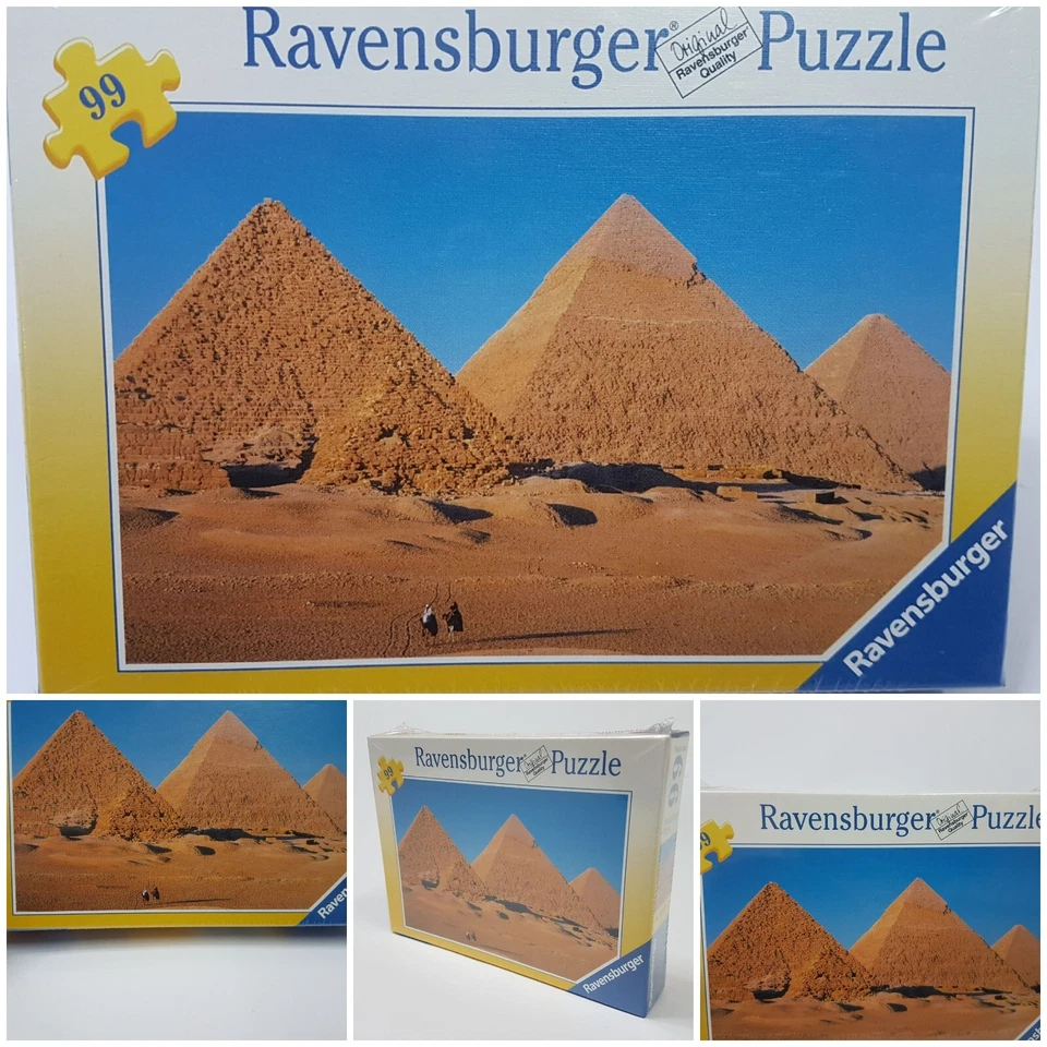 Ravensburger 99 Pc Puzzle Jigsaw "PYRAMIDS OF GIZA" Kid Boy Girl Game Toy 3-5 - Image 3 of 4