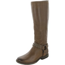 Frye Womens Phillip Brown Leather Knee-high Boots Shoes 6 Medium (b,m) Bhfo 6385
