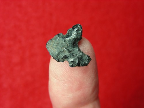 OBSIDIAN AVONLEA 1/2" IDAHO Authentic Indian Artifacts - Picture 3 of 6
