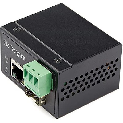 StarTech.com Convertisseur Fibre RJ45 Industriel - 100Mbps SFP vers Réseau Ether