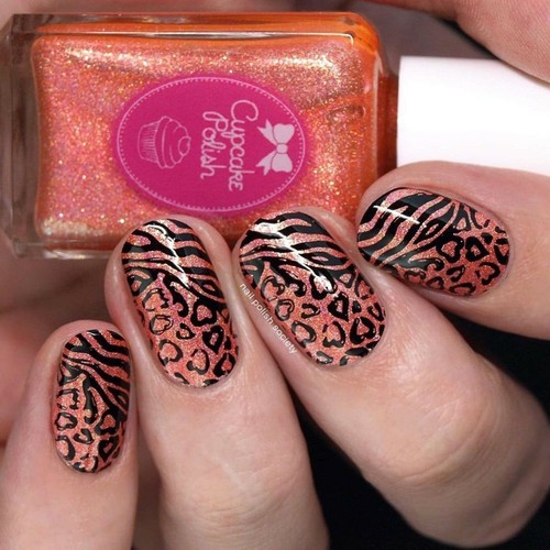 Whats Up Nails B040 Safari Ride Stamping Plate For Stamped Nail Art Design - Picture 9 of 12