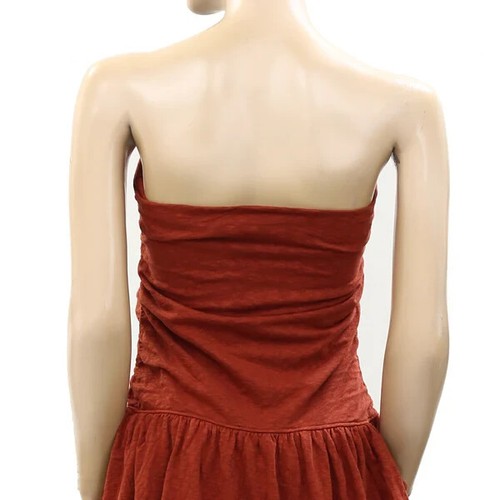 Free People FP Beach Free-Est Robyn Convertible Mini Skirt & Dress Brown Size M - Picture 2 of 6