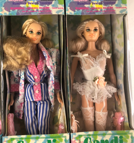 Lote de 4 muñecas Hamilton Candi Girls SECRETS LENCERÍA Y ROPA DE DORMIR nuevas en caja #2 - Imagen 3 de 12