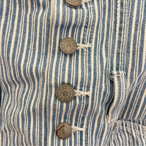 Vintage ESPRIT white and blue striped overalls/ romper - Bild 3 von 4