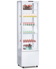 Commercial Display Door Refrigerator 10.9 Cu.Ft Merchandiser Bakery Cooler 