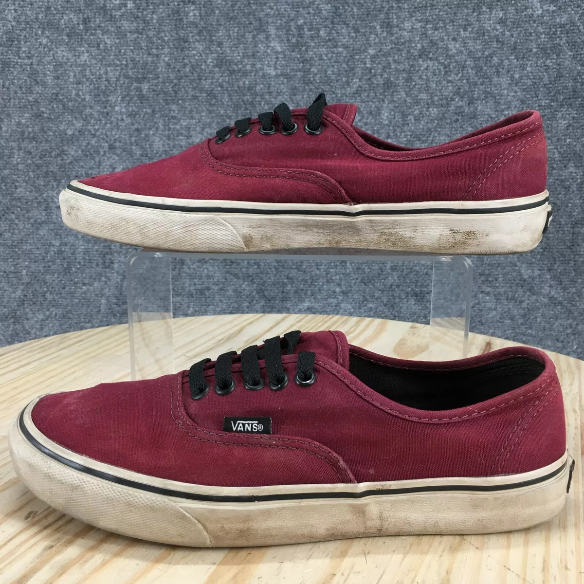 Vans shoes for girls maroon sale