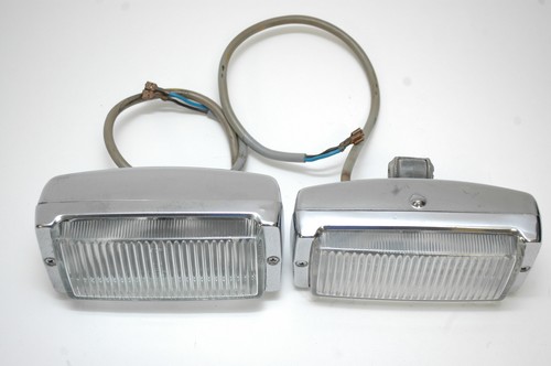 Porsche 911 930 Fog Lights Chrome 91163120600 SS 91163120603 - Picture 5 of 8