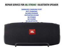 JBL Xtreme Bluetooth Speaker REPAIR SERVICE for No power, No charging, No sound