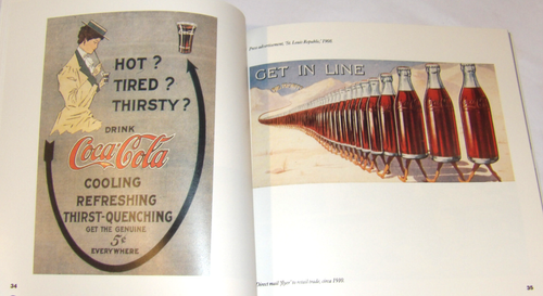 VINTAGE 1886-1986 HISTORY OF COCA COLA BOOK! ILLUSTRATED! COKE! ADVERTISEMENTS+! - Picture 16 of 24