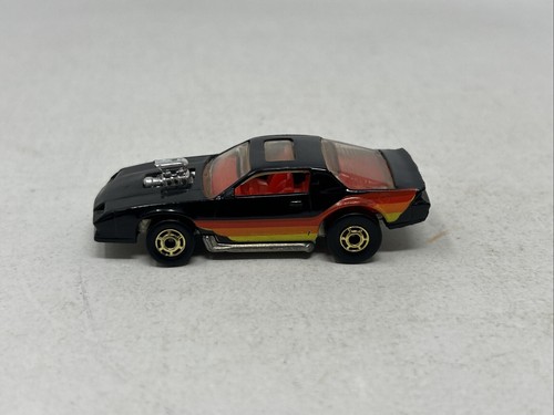 Hot Wheels - 1/64 - Blown Chevy Camaro Z28 Black - Vintage - 1983 Mint Z1 W2