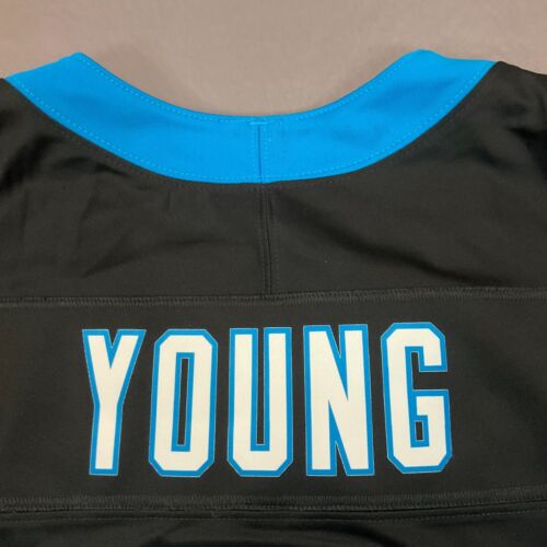 New Nike Bryce Young Carolina Panthers Black Vapor Limited Jersey Sz L $175 - Picture 11 of 13