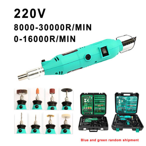 220V Elektrowerkzeug Elektro Mini Elektro Schleifstift Kit Bohrer Schleifer Graveur - Bild 1 von 6