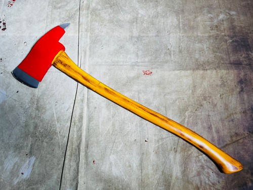 Feueraxt Film Requisite PU Pulaski Beil Myers Halloween Beil Zubehör 78cm - Bild 2 von 4