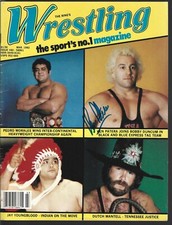 TC133  Ken Patera    Signed  Wrestling Magazine w/COA