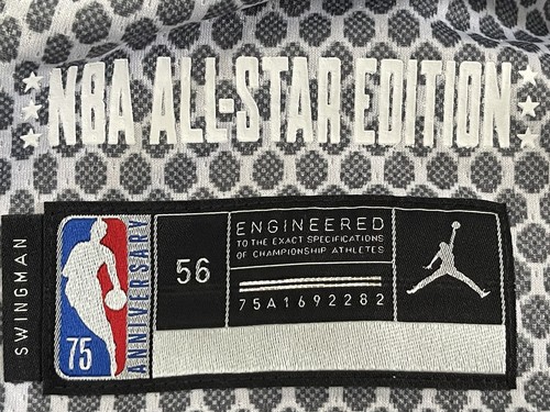 $120 Jordan Devin Booker 2022 NBA All Star Swingman Jersey 56 2XL DH8050-014 Nik - Picture 5 of 10