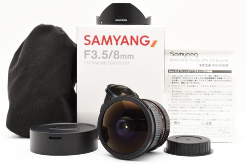 【MINT w/Box】Samyang 8mm f/3.5 UMC CS II Fisheye Lens Canon EF Mount From Japan - Picture 20 of 20