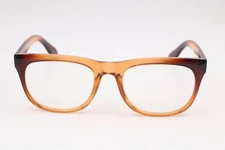 Looking Glass 1050 Brown Rectangle Eyeglasses Frames 56-22-150