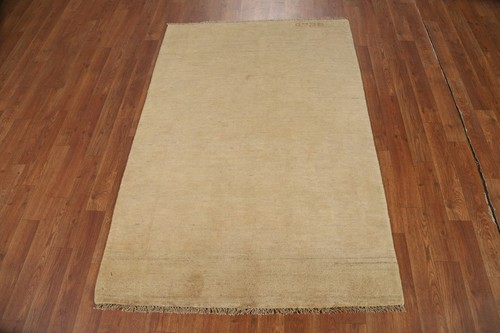 Stylish Gabbeh Solid Wool Contemporary Foyer Rug- Enhance Your Home Decor 3x5 ft - Picture 3 of 13