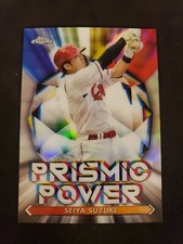 2021 Topps Chrome NPB Seiya Suzuki Prismic power refractor rookie rc PP-1