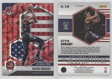 2020-21 Panini Mosaic National Pride Reactive Red Prizm Kevin Durant #248