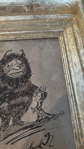 STUNNING MAURICE SENDAK ~ WHERE THE WILD THINGS ARE,  ORIGINAL SIGNED ART - Picture 9 of 13