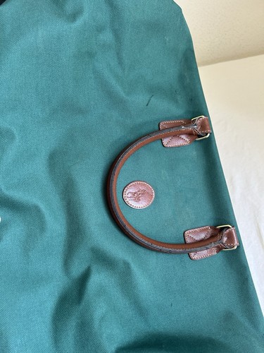 Bolso de Lona Ralph Lauren Equipaje Verde Marrón Viaje Noche Deportes  - Imagen 19 de 19