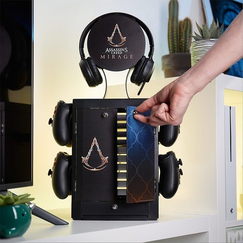 Numskull Official Assassins Creed Gaming Locker & Storage Stand – Holds 10 Games - 第 6/10 張圖片
