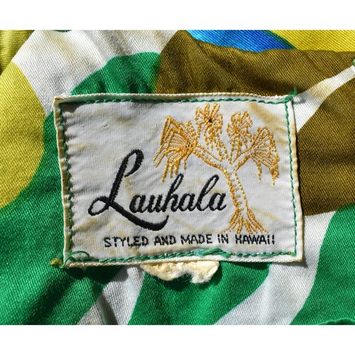 Vintage 60er Hawaii ärmelloses Kleid, Lauhala Hawaii Etui, Größe M Medium - Bild 8 von 10