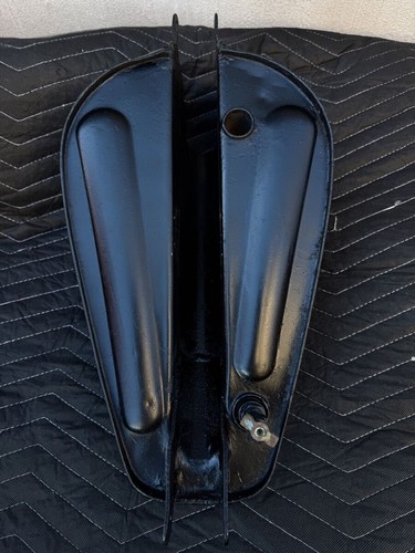 Oldtimer Hummer Kraftstofftank 1958 Sportster Achsschenkel Panhead Schaufel Eisen Chopper  - Bild 9 von 10