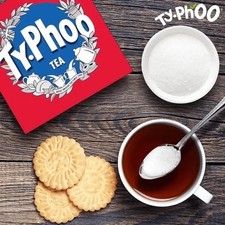 Typhoo 400 x Tea Bags With String, Tagged & Envelope One Cup T-Bags 0.09 per strip