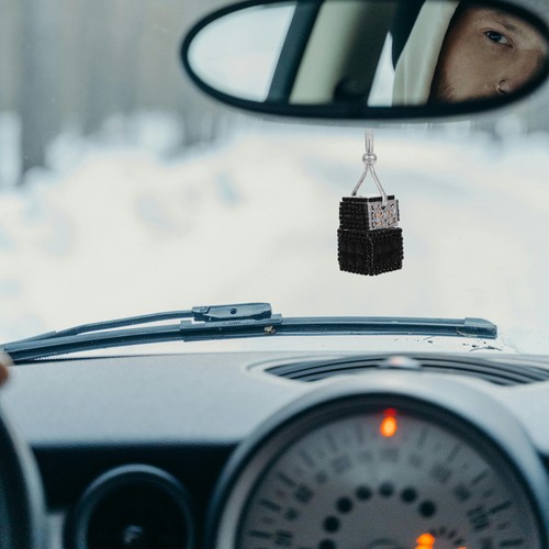  Mini Perfume Refillable Bottle Car Air Freshener Fragrance Hanging Ornament - Bild 11 von 12