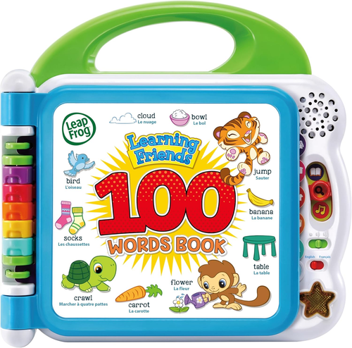 601503 Learning Friends 100 Words Baby Book Educational and Interactive Bilingua - Picture 9 of 11