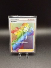 Pokémon Silver Tempest Worker Rainbow Rare 209/195