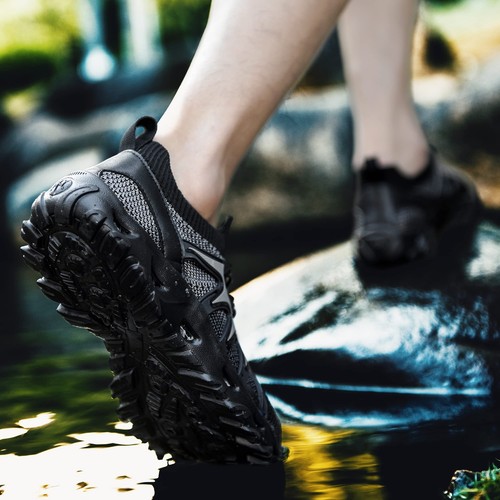 Mens Womens Water Shoes Quick Drying Aqua Beach Shoes Water Hiking Shoes for ... - Picture 3 of 6