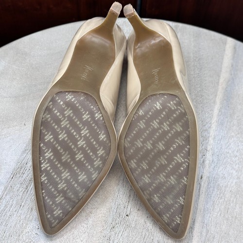 Nickels Dorothy Womens Pumps Size 8 Beige Tan Stiletto Heel Pointed Toe Shoes - Picture 12 of 13