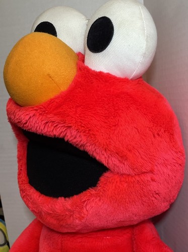 Tyco Jim Henson Sesame Street Elmo 28" Plush 1996 - Picture 6 of 12