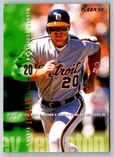 1995 Fleer Baseball Card #61 Mickey Tettleton Baseball Card MLB