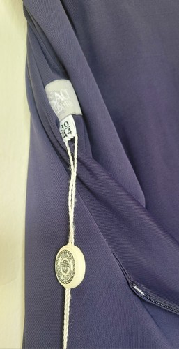 VERSACE JEANS COUTURE Vintage 90's Navy Dress Size M - Picture 5 of 5