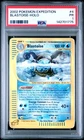 PSA 1 Blastoise 4/165 2002 Expedition Holo Rare Pokemon Card SWIRL