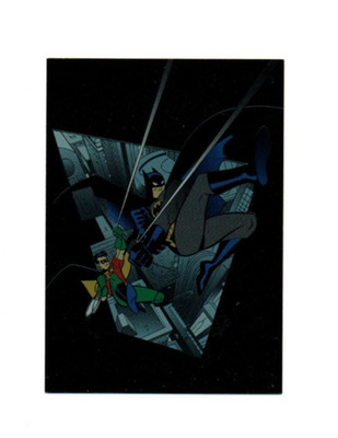 Adventures of Batman & Robin SkyBox  1995 R.A.S. Foil Card R4
