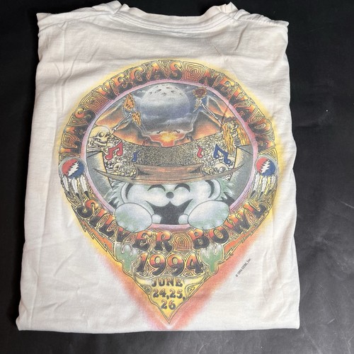 Grateful Dead Las Vegas Nevada June 1994 VTG XL T-Shirt, Single Stitch - Picture 13 of 15