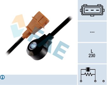 ENGINE DETONATION KNOCK SENSOR FAE 60139 P FOR SKODA FABIA I,OCTAVIA I - Picture 2 of 5