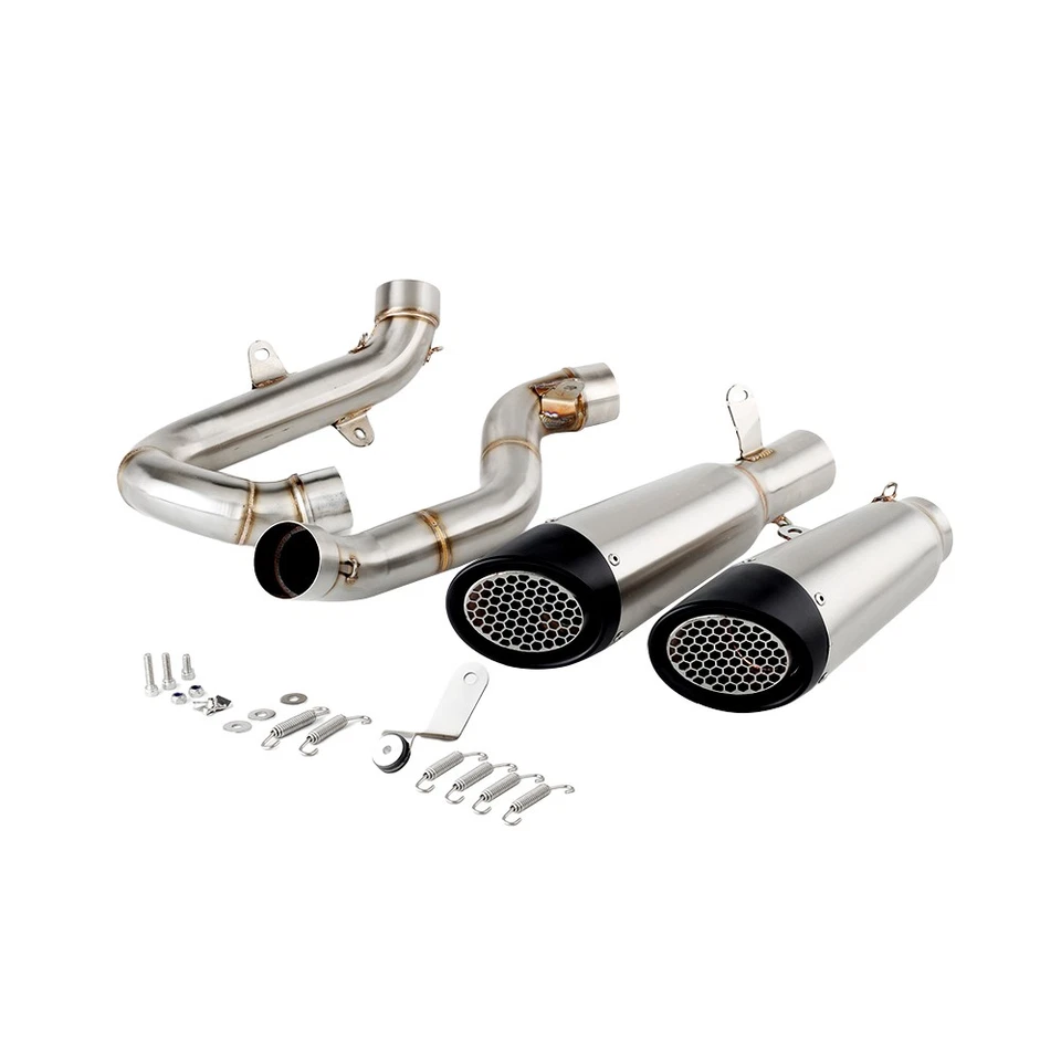 Tubo de escape con tubo de enlace medio antideslizante para Ducati Panigale V4 V4S 2018-2023 Foto 4 de 4